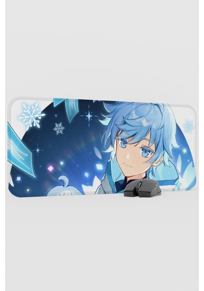 Chongyun Genshin Impact Anime Gacha V2 - 70x30 Xl Gaming Mouse Pad Fare Altlığı