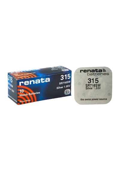 Renata 315 SR716SW 1.55V Saat Pili 10'lu