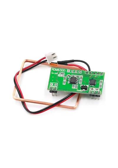 Rdm6300 125 Khz Rfıd Kart Okuyucu Kablosuz Manyetik Kart Okuyucu Em4100 Göstergeç Kimlik Stok