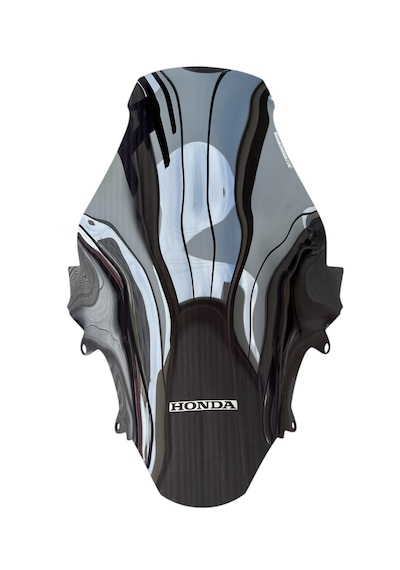 Honda Pcx 21-24 Uyumlu Füme 4mm Ön Cam Siperlik