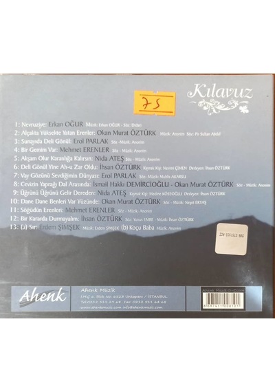 Plak Değildir Cd Dir Cd Klavuz Dost Kervanı 2 Cd