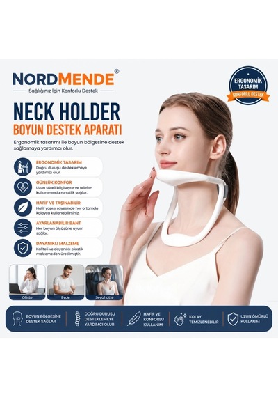 Neck Holder Boyun Destek Atı Ergonomik &amp Medikal Kullanım