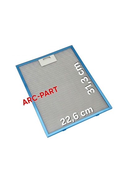Arc-part Kumtel Uyumlu Da6 833 Davlumbaz Filtre 22,6 X 31,3 Cm