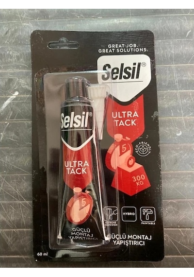 Selsil Ultra Tack Güçlü Montaj Yapıştırıcı