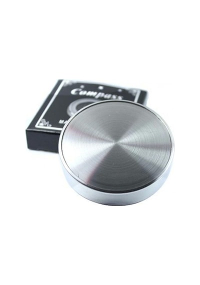 Yuvarlak Metal Kasa Dayanıklı Pusula 60mm Çok Renkli