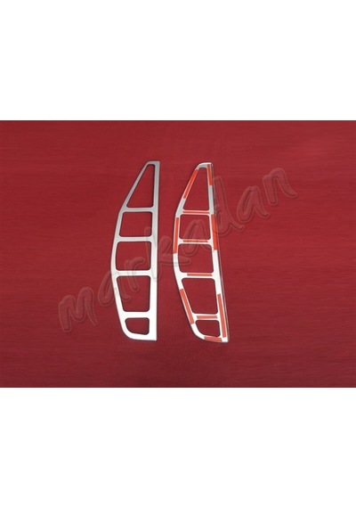 Db Chrome Fiat Doblo Stop Çerçeve Nikelajı 2000-2006 2 Parça P.Çe