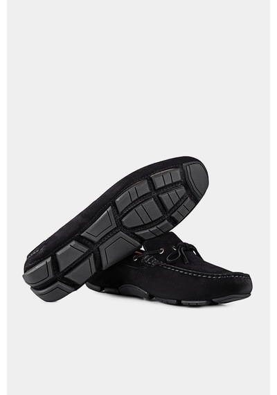 Bisse Erkek Süet Loafer Ayakkabı Sıyah Ay23y23104 D99 Siyah
