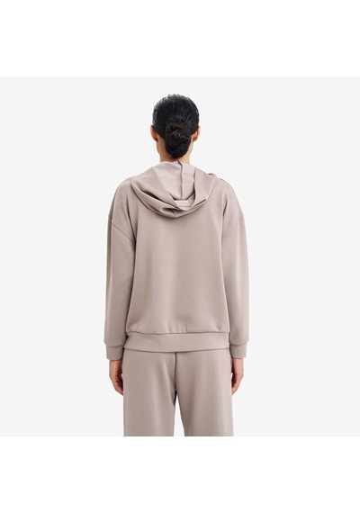 Lescon Vizon Kadın Fermuarlı Kapüşonlu Sweatshirt 26s-2221-26n