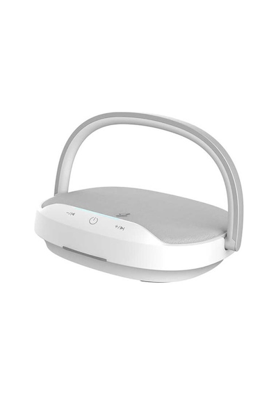 Wiwu Y1 Gece Lambalı Ve Kablosuz Şarj Standlı Bluetooth Speaker Hoparlör - ZORE-263612