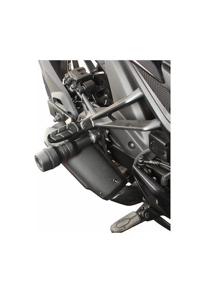 GP Kompozit  Bajaj Pulsar F 250 2022-2024 Uyumlu Egzoz Koruma Takozu Siyah