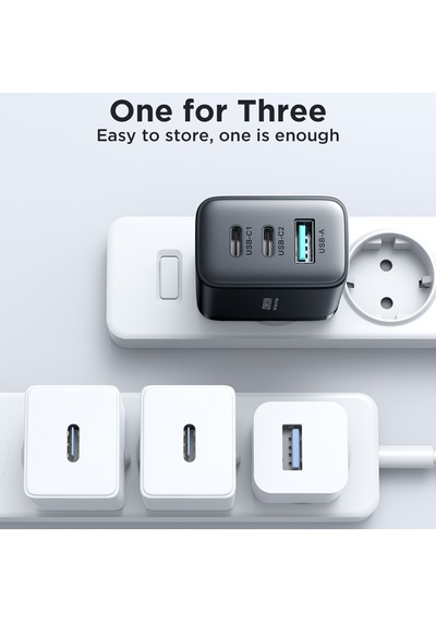 Joyroom TCF10 32 W 1 USB + 2 Type-C Hızlı Şarj Adaptörü