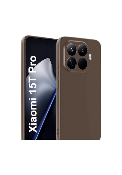 Bezos Mi 15t Pro Uyumlu First Silikon - Kahverengi 22