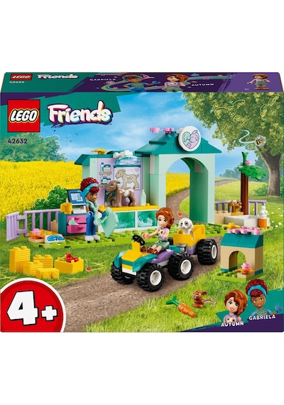 LEGO® Friends Çiftlik Hayvanı Veteriner Kliniği 42632 4+ Yaratıcı Oyuncak Yapım Seti - 161 Parça