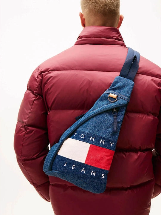 Tommy Hilfiger Erkek Çapraz Çanta Am0am138151af Denim