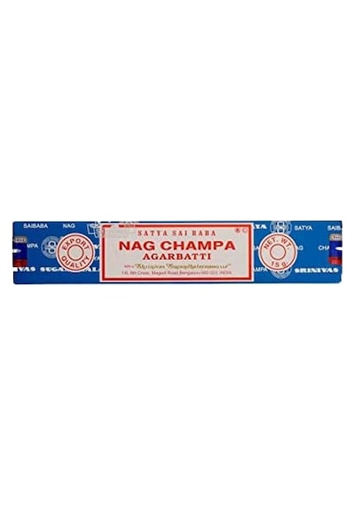Satya Satya Nag Champa Agarbatti Aromalı Masala Stick Tütsü Acı Kahverengi