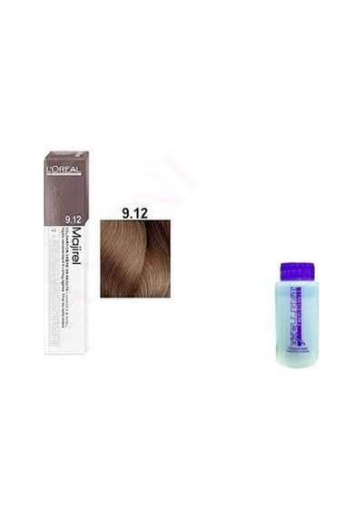 Loreal Majirel 9.12 Sarı Küllü Irize Saç Boyası + Oksidanı Ile