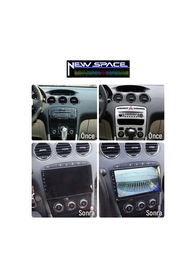 Peugeot 308 Android 6gb Ram 128gb Rom 8 Çekirdek Carplay Multimedya