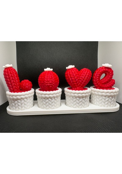 Love Bahçesi Dekoratif Tasarım Obje Seti Set