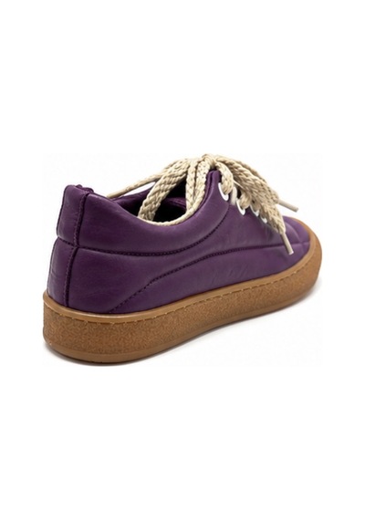 N Napa Shoe Np.7809.mor Deri Sneaker