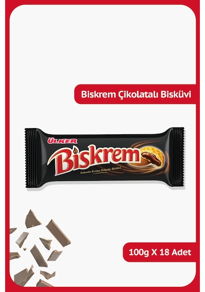 Ülker Biskrem Kakaolu 18 x 100 G