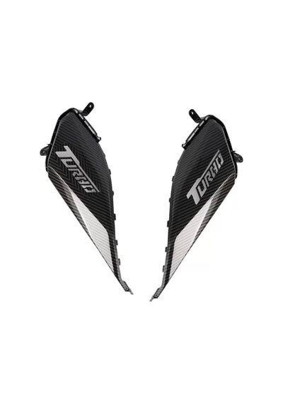 Nmax Techmax 125/155 2025-2026 Sele Altı Yan Aksesuar Karbon Kapak Seti