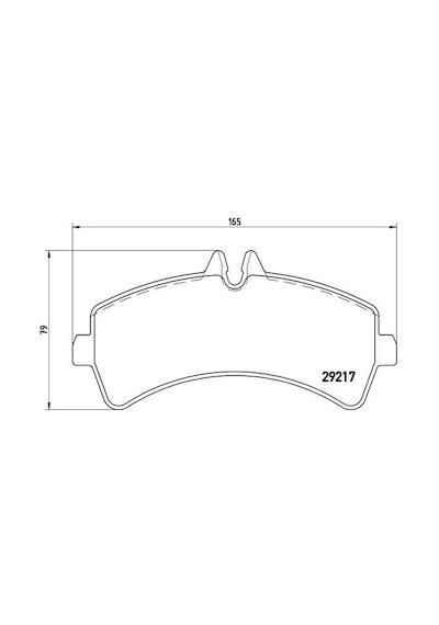 Brembo P50060 Fren Balatası Arka Mercedes Sprınter B906 06 . Vw Crafter 30-35-50 Çift Teker A0044208120-2e0698451b 1 Takım -ıdır