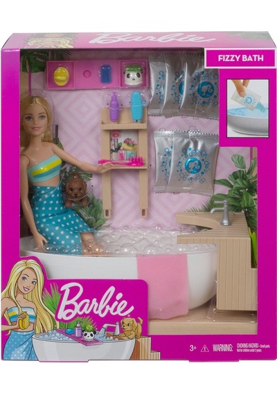 Gjn32 Barbie'Nin Spa Günü Oyun Seti