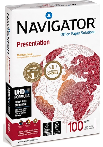 Navigator Gramajlı Fotokopi Kağıdı A4 - 100 g 500 Yaprak