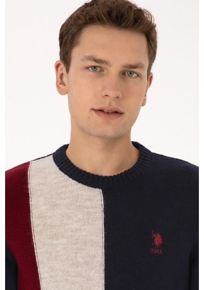 U.s. Polo Assn. Erkek Lacivert Kazak /triko 50314955-vr033 Lacıvert