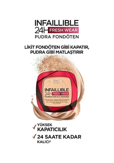 Pudra & Infaillible 24h Fresh Wear No: 220 0