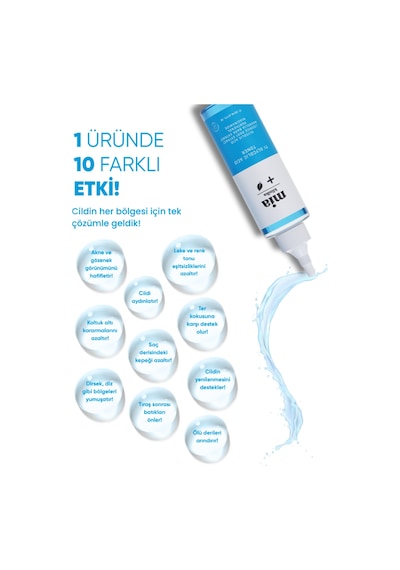 Mia Klinika %7 Glikolik Asitli Arındırıcı ve Gözenek Sıkılaştırıcı Tonik 200 ML