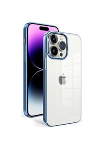 Lexroo Apple iPhone Uyumlu 14 Pro Max Sun Sert Pc Kılıf - Mavi Açık