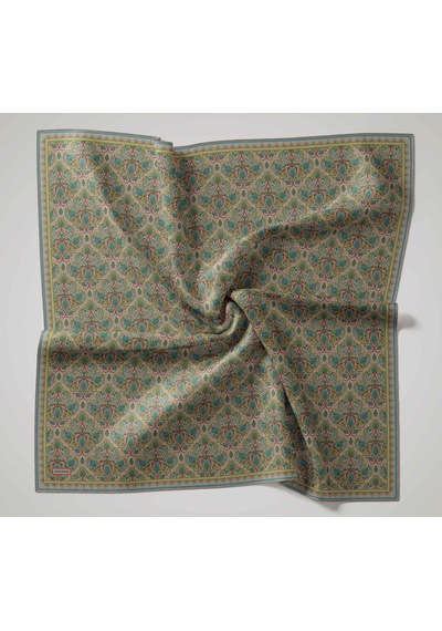 Silk Home Soft Eşarp Rûmi Uçuk Vizon 90x90 Çok Renkli
