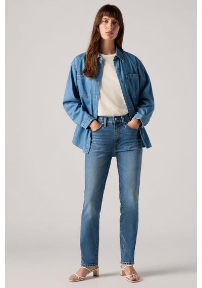 Levi's 724 High Rise Straight Kick Start Mavi Jean-14290