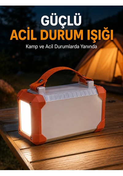 4 Entegre Kablolu 60000 Mah Taşınabilir Powerbank Dijital Ekranlı 22.5w Hızlı Şarj Destekli Çoklu Çıkışlı