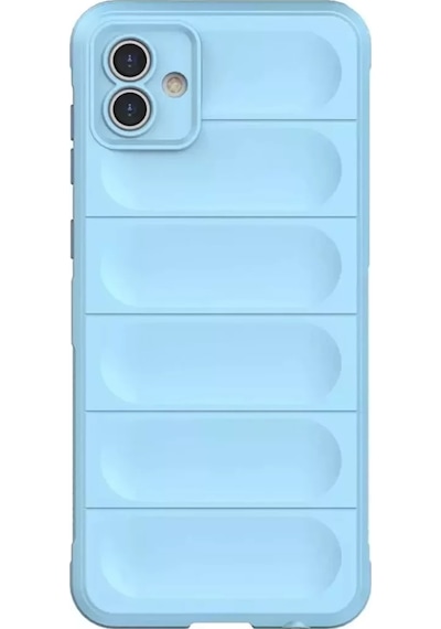Newface Samsung Galaxy A05 Kılıf Optimum Silikon - Sky Blue Açık Mavi