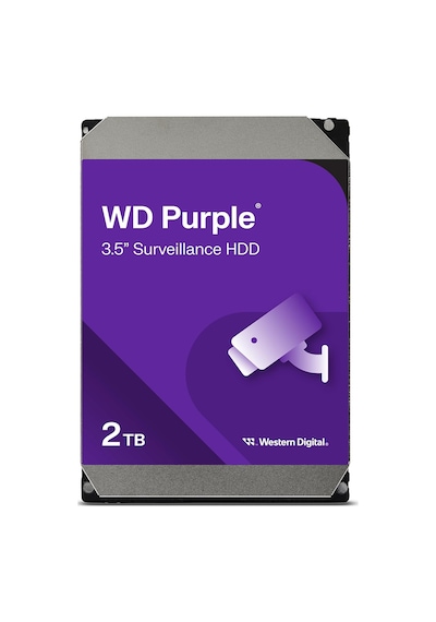 Wd 2 Tb Purple 5400rpm 64mb Sata3 7/24 Güvenlik Hdd