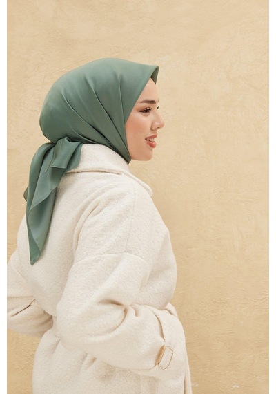 Silk Home Düz Shiny Eşarp - Çağla - Çağla