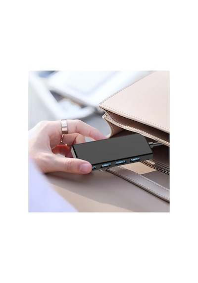 Yüksek Hızlı 4 Portlu Usb 3.0 Hub - Masaüstü, Dizüstü Bilgisayar, Xbox, Flash Sürücüler, Sabit Diskler, Konsollar, Yazıcılar, Pc&amp Amp 39 Ler