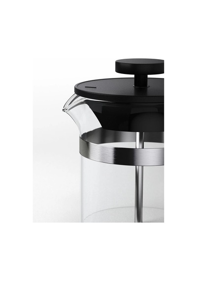 Kaliteli Cam French Press Hacim 400 Ml İkea Bitki Çayı Kahve Demliği Şeffaf Yükseklik 17 Cm - 714597911 Diğer