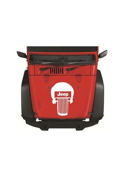 Jeep Kuru Kafa Sticker Jeep Oto Sticker Off Road 4X4 Araç Sticker
