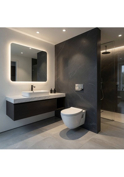 Ece Banyo - Ronda Design Beyaz Asma Klozet, Soft Kapak Dahil Outlet - 7623-5311-00- Diğer
