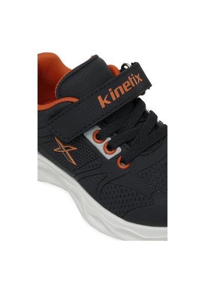 Kinetix Lıster Pu J B 5pr Lacivert Erkek Çocuk Spor Ayakkabı Lacivert-turuncu-a Grı Kinetix Lıster Pu J B 5pr Lacivert Erkek Çocuk Spor Ayakkabı Lacivert-turuncu-a Grı