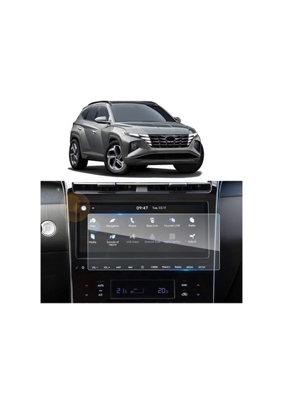 Hyundai Tucson 2021 10.25 Inç Multimedya Glass Ekran Koruyucu Nano