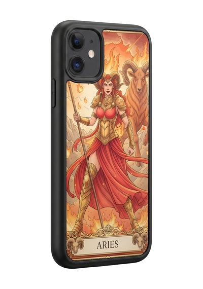 İphone 11 Uyumlu Horoskop Desenli Kamera Korumalı Darbelere Dayanıklı Kılıf 654-horoskop-iphone11