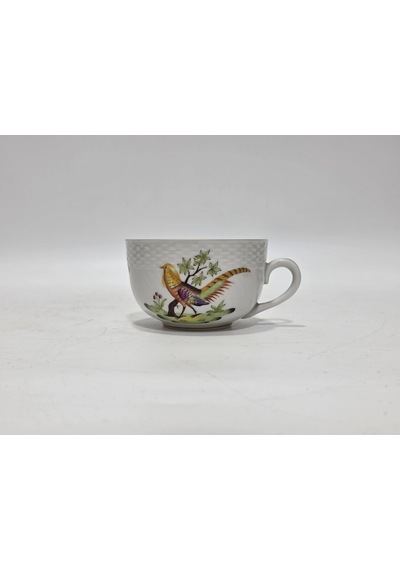 Herend 1726-2 El Boyama Porselen Çay Fincanı Çok Renkli