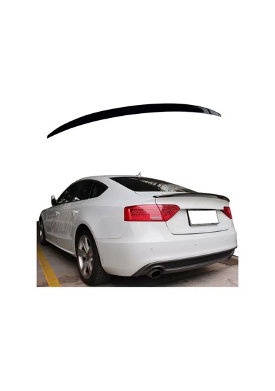 Audi A5 Bagaj Üstü Piano Black Spoiler 2009-2016