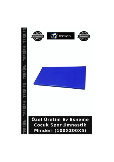 Özel Üretim Ev Esneme Çocuk Spor Jimnastik Minderi 100x200x5 Çok Renkli