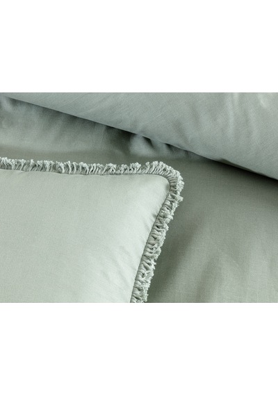 Madame Coco Sona King Size Püsküllü Nevresim Takımı Nt0000000143kıng Sıze-haki Haki