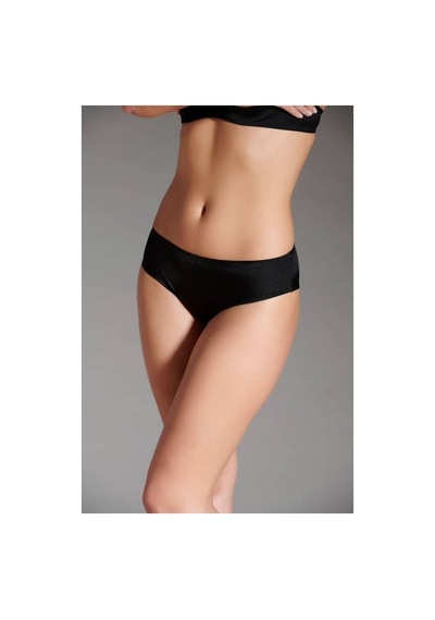 Eros Kadın Lazer Kesim Silikonlu Slip Siyah 001